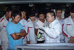 在現場，還可以互動交流
